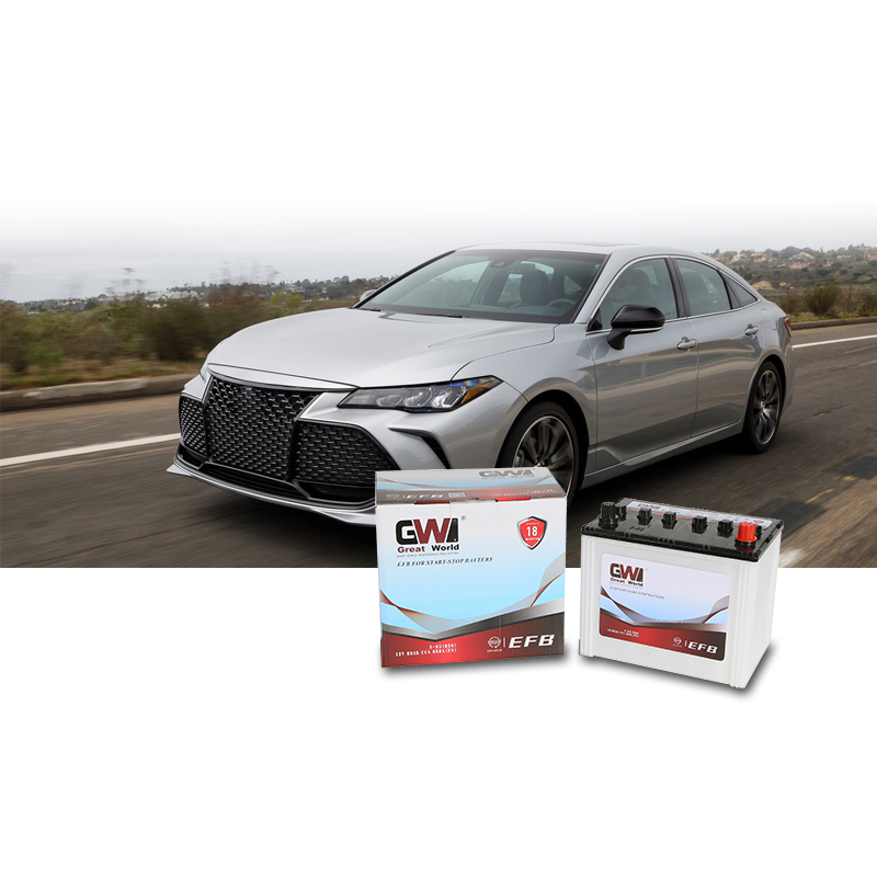 GW Brand Car Battery 12V 60Ah EFB Batteries