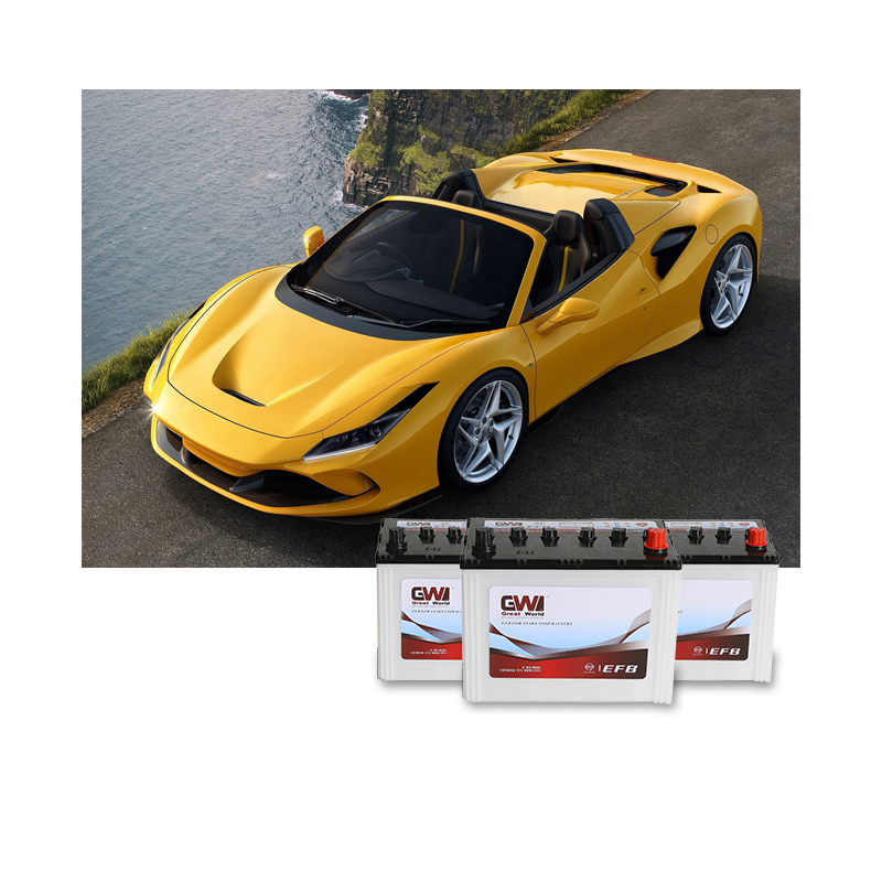GW Brand Car Battery 12V 62Ah EFB Batteries