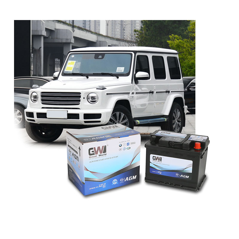 GW Brand Car Battery 12V 75Ah AGM Battery