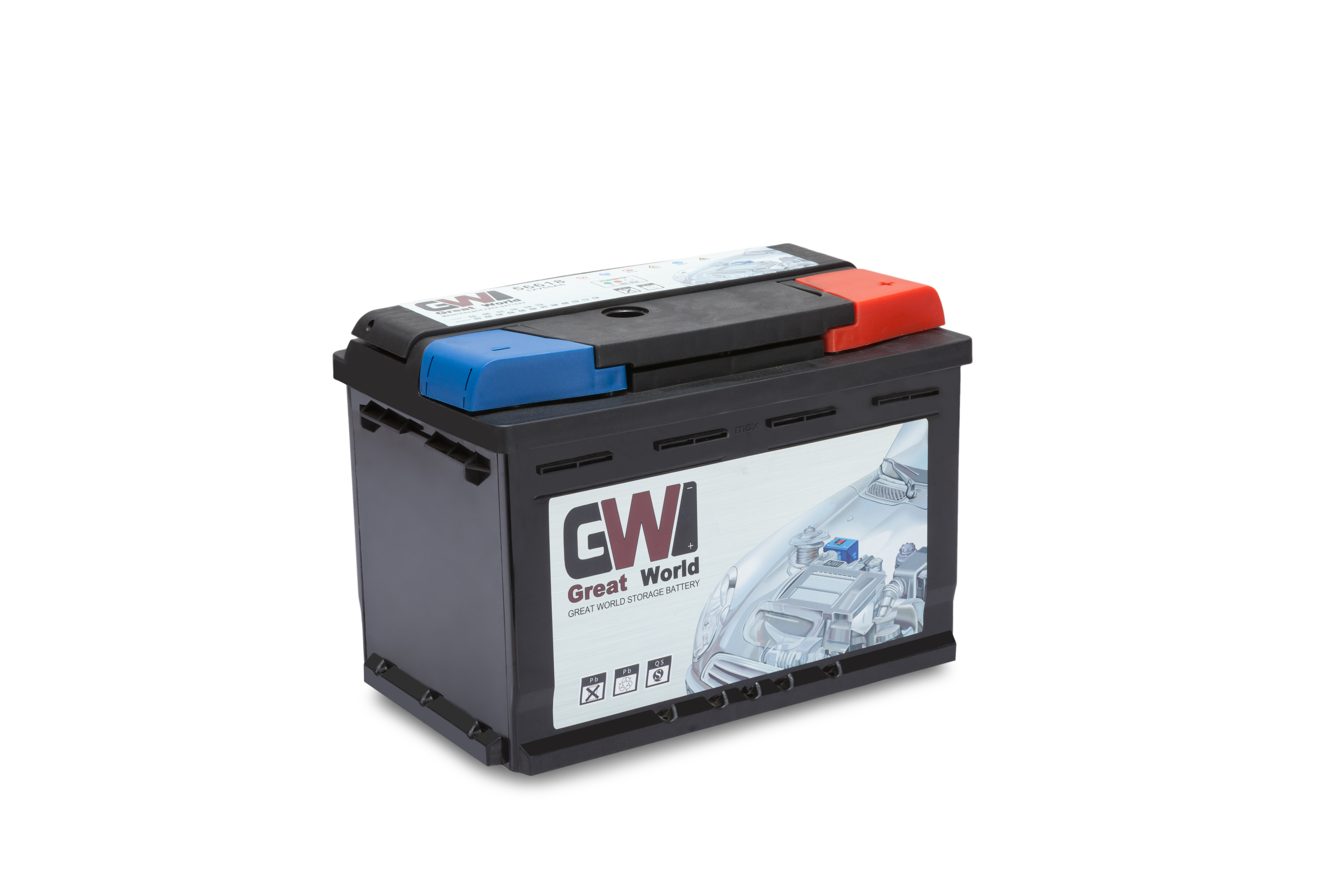 GW Brand Car Battery 12V 70Ah AGM Batteries