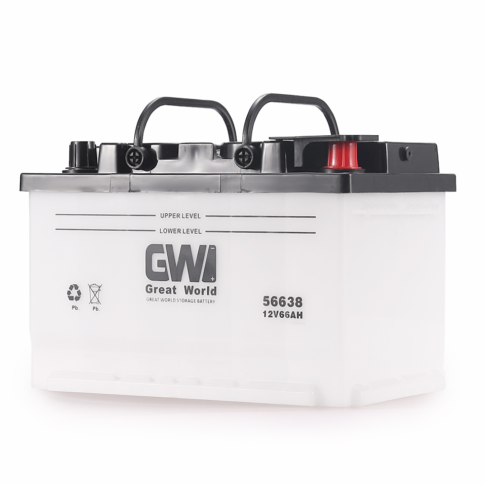 GW Brand 12V 65ah Car Dry Charged Battery DIN65 Lead-acid Auto Starter Battery